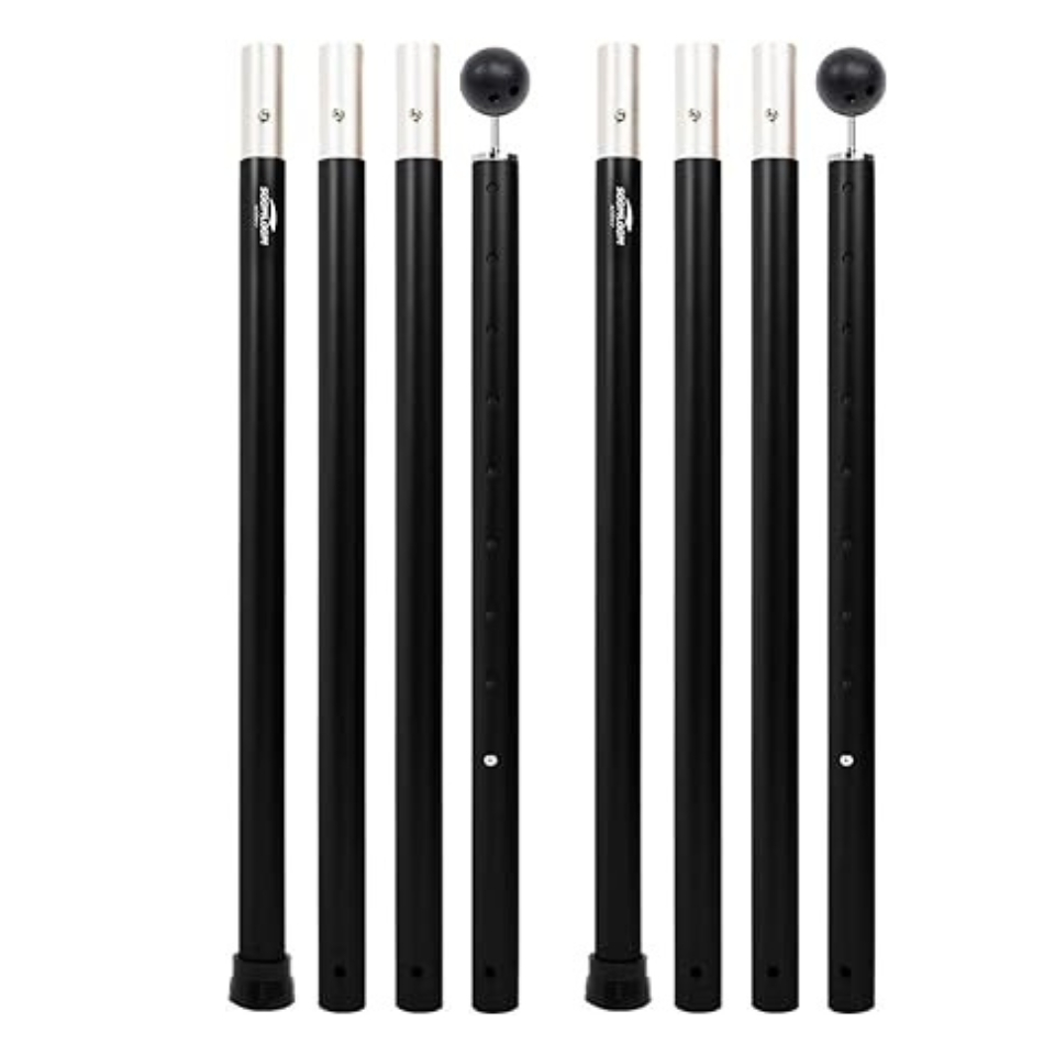 [ส่งด่วน/ส่งไว/จัดส่งทุกวัน/มีประกัน] Soomloom A6061 Aluminum Pole เสาทาร์ป อลูมิเนียม นำเข้าจากญี่ปุ่น เเข็งเรง ทนทาน