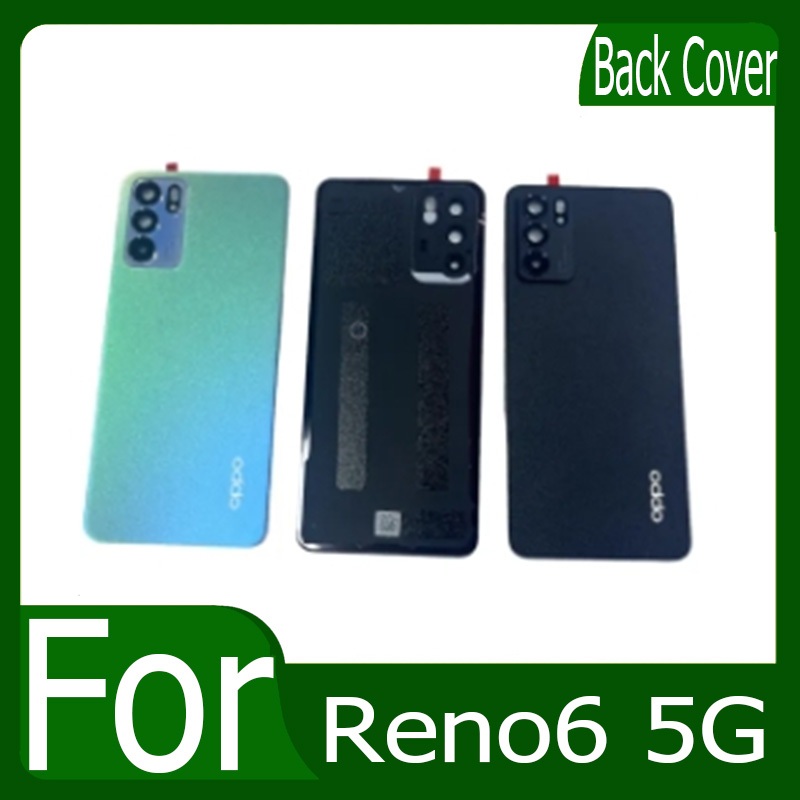 ฝาหลัง Reno6 5G ฝาครอบหลัง Reno6(5G) งานแท้ พร้อมเลนส์กล้อง – โปรปัง