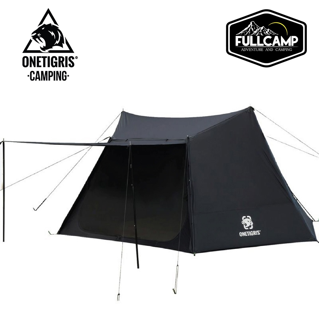 OneTigris NEBULA Camping Tent (Black Tigris) เต็นท์ตั้งเเคมป์ขนาดใหญ่ เต็นท์กันฝน เต้นท์ เต็นท์แคมป์