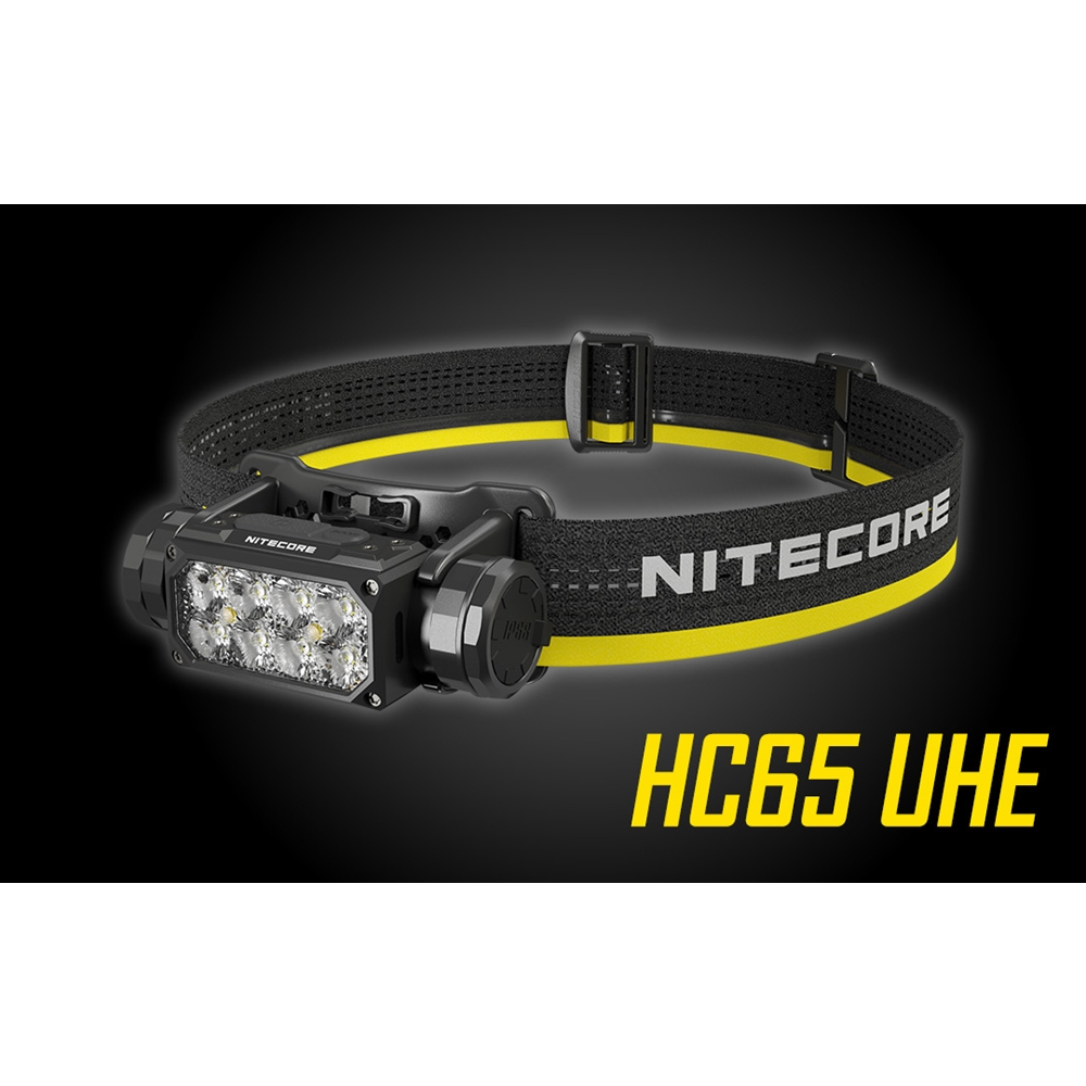 ไฟคาดศีรษะNITECORE HC65 UHE สว่าง 2000 LUMENS ส่องไกล 243 เมตร