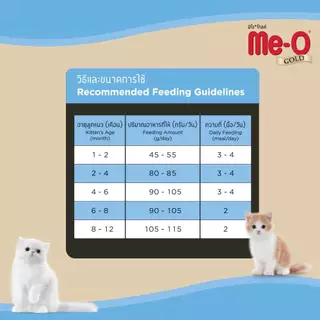มีโอ โกลด์ อาหารลูกแมว (400 กรัม) / Me-O Gold Kitten (400 g.)