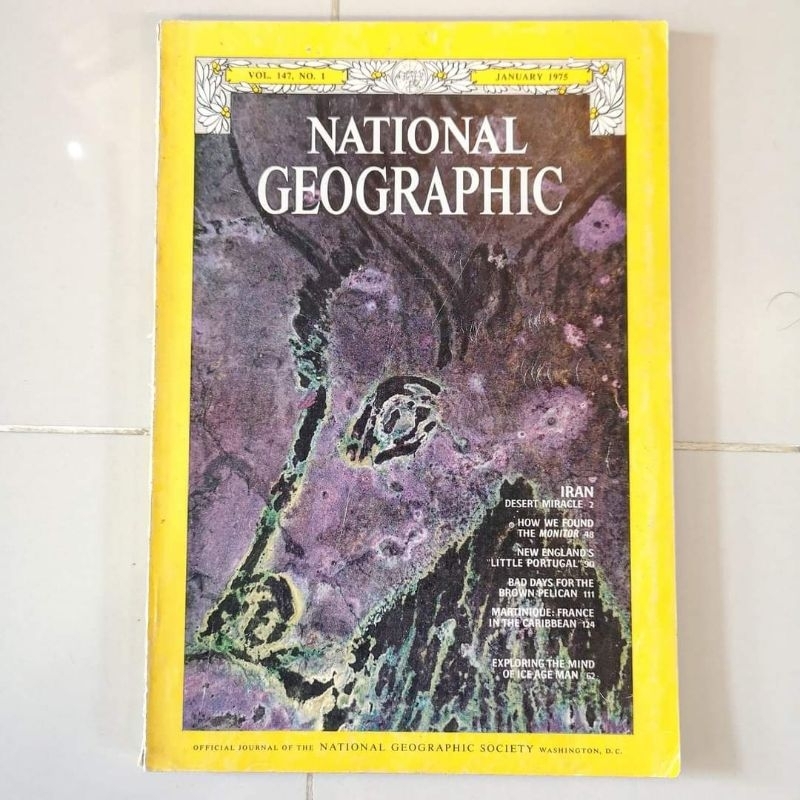 วารสาร National Geographicvolume 147 no. 1 (January 1975)
