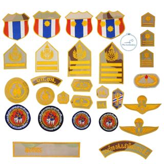 อาร์ม เครื่องหมายผ้า อส. อาสารักษาดินแดน ชุดผ้าพรางทะเลทราย …