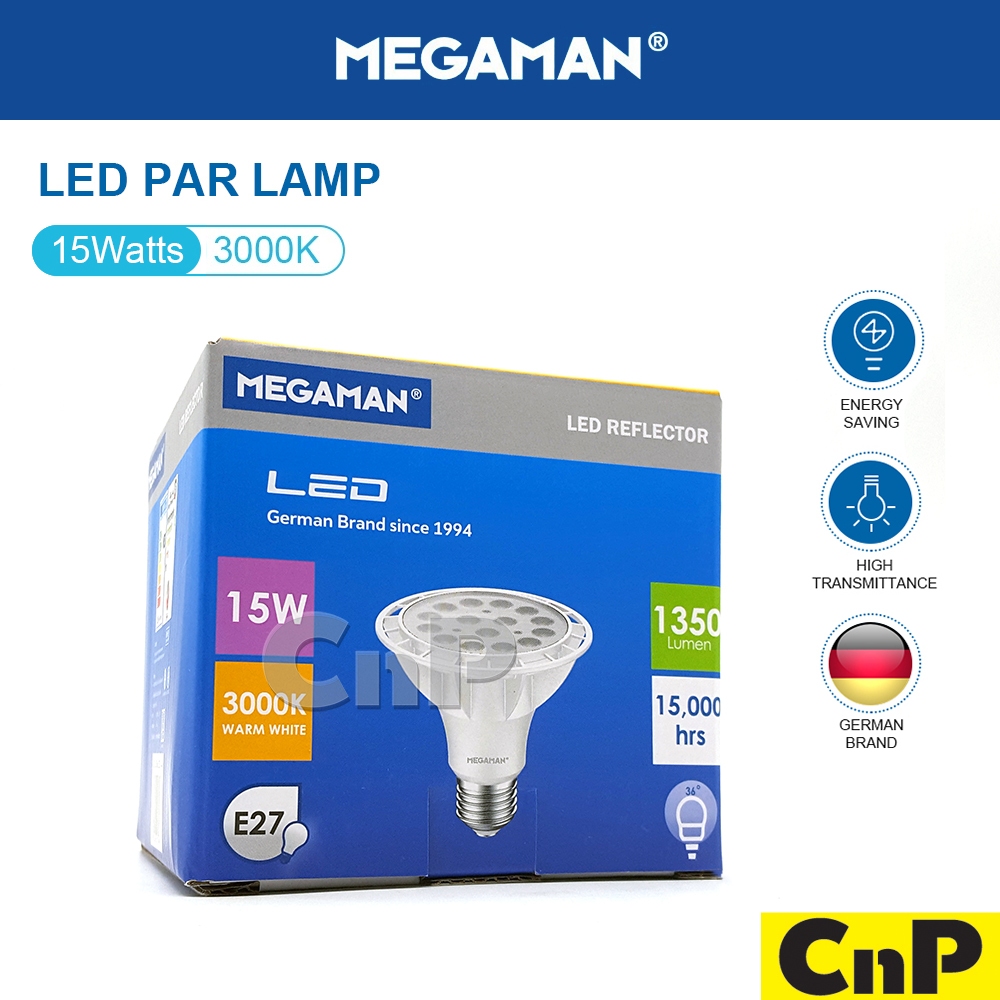 MEGAMAN หลอดไฟ LED PAR30 15W เมก้าแมน รุ่น YTPAR30