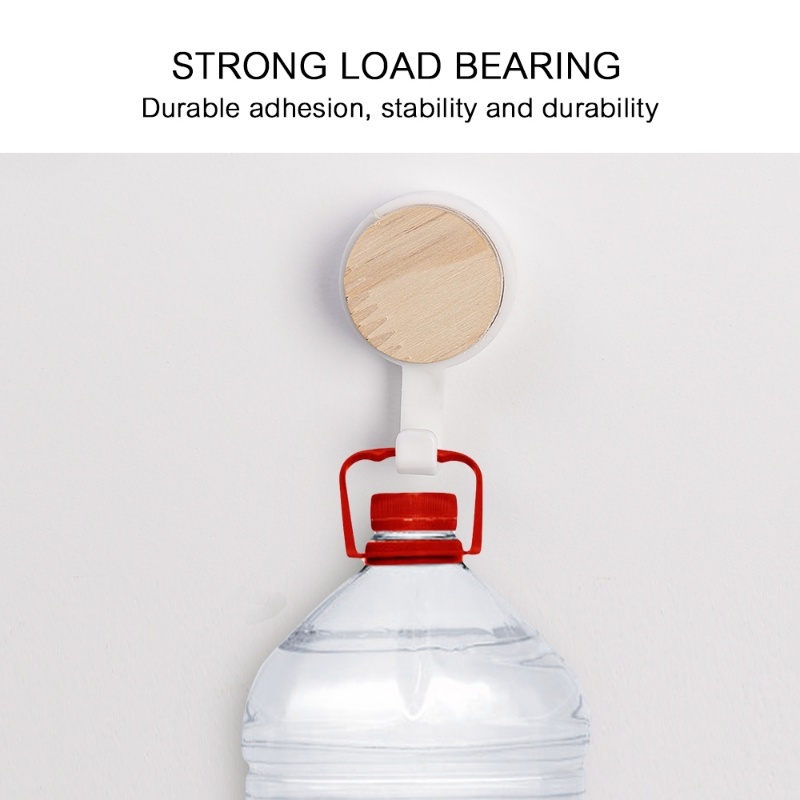 ตะขอแขวนผนัง ที่แขวนอเนกประสงค์ ไม่ต้องเจาะ ติดง่าย - รูปที่ 4