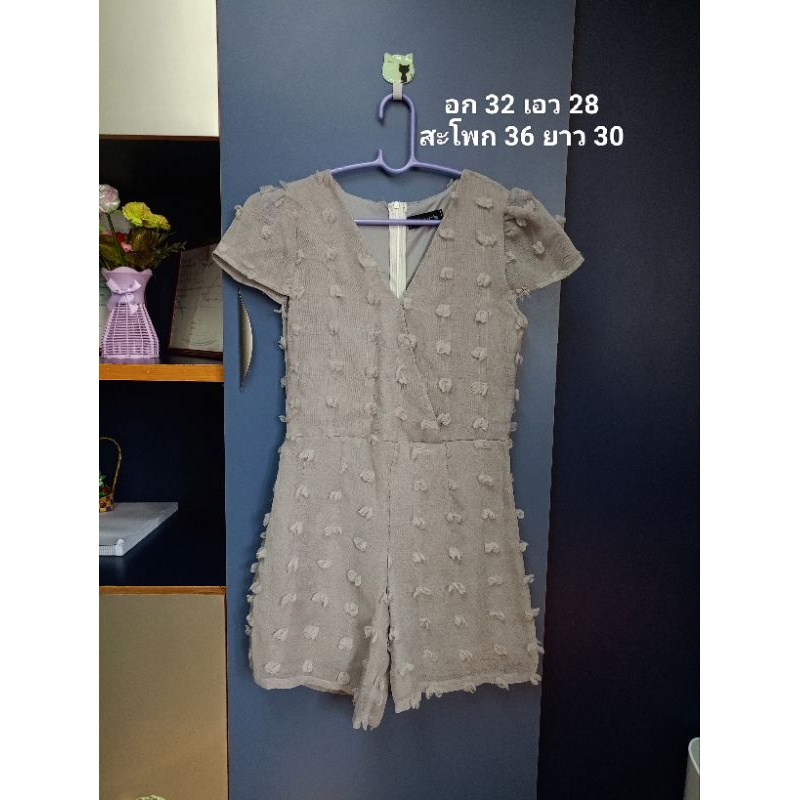 ส่งต่อ จั๊มสูทขาสั้น TOPPING COLLECTION