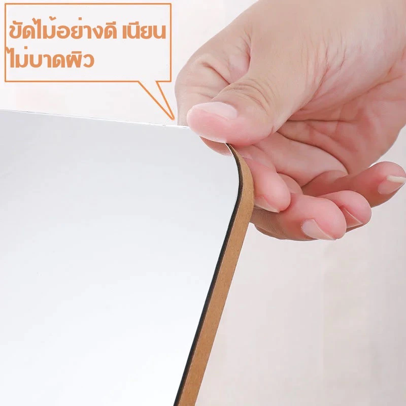 jjdaily2 กระจกแต่งหน้าแบบพกพา กระจกตั้งโต๊ะ มินิมอล มี 3 ขนาด สไตล์เกาหลี สามารถปรับหมุนได้ 360 องศา A283 thumbnail 5