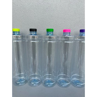 ขวดพลาสติกใสขนาด1000ml จำนวน100 ขวดพร้อมฝา