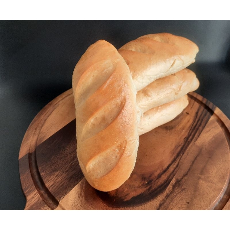Soft Sandwich rolls โฮกี้ (Butter hoagie rolls) set 4 pcs. ( 150g/pcs.) soft and fluffy #21