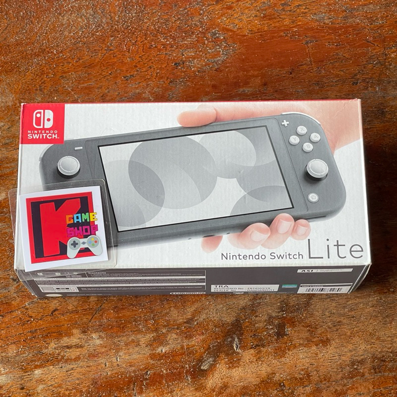 (CFWAtmosphere) Nintendo Switch Lite Gray สีเทา มือสอง(USED) เครื่องเล่นเกมส์พกพา