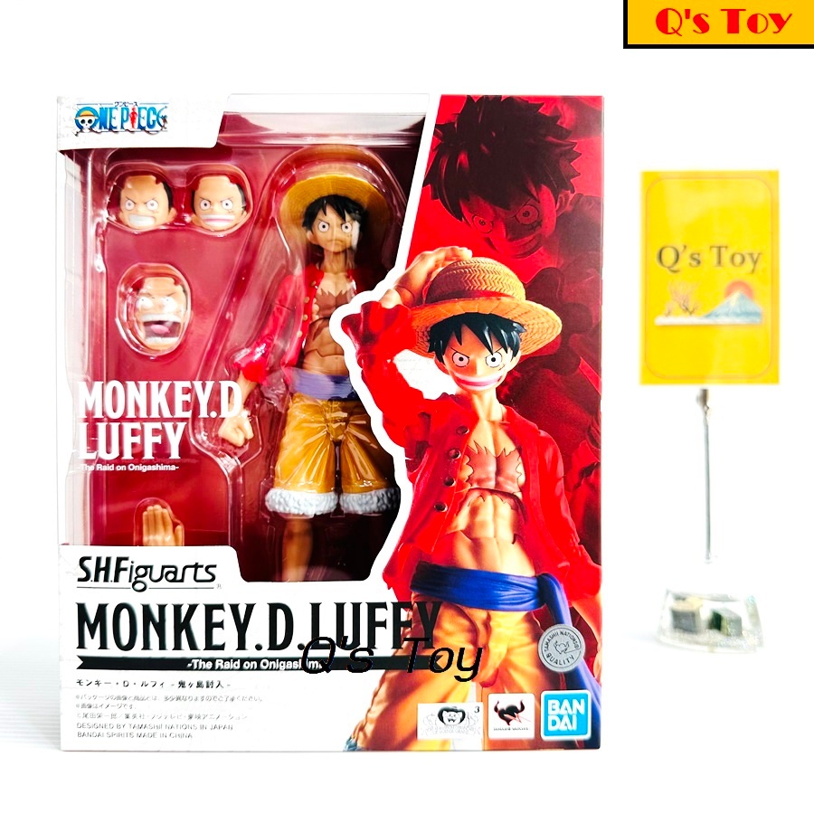 ลูฟี่ [มือ 1] S.H.Figuarts ของแท้ - Monkey D. Luffy The Raid on Onigashima S.H.Figuarts Bandai Onepi