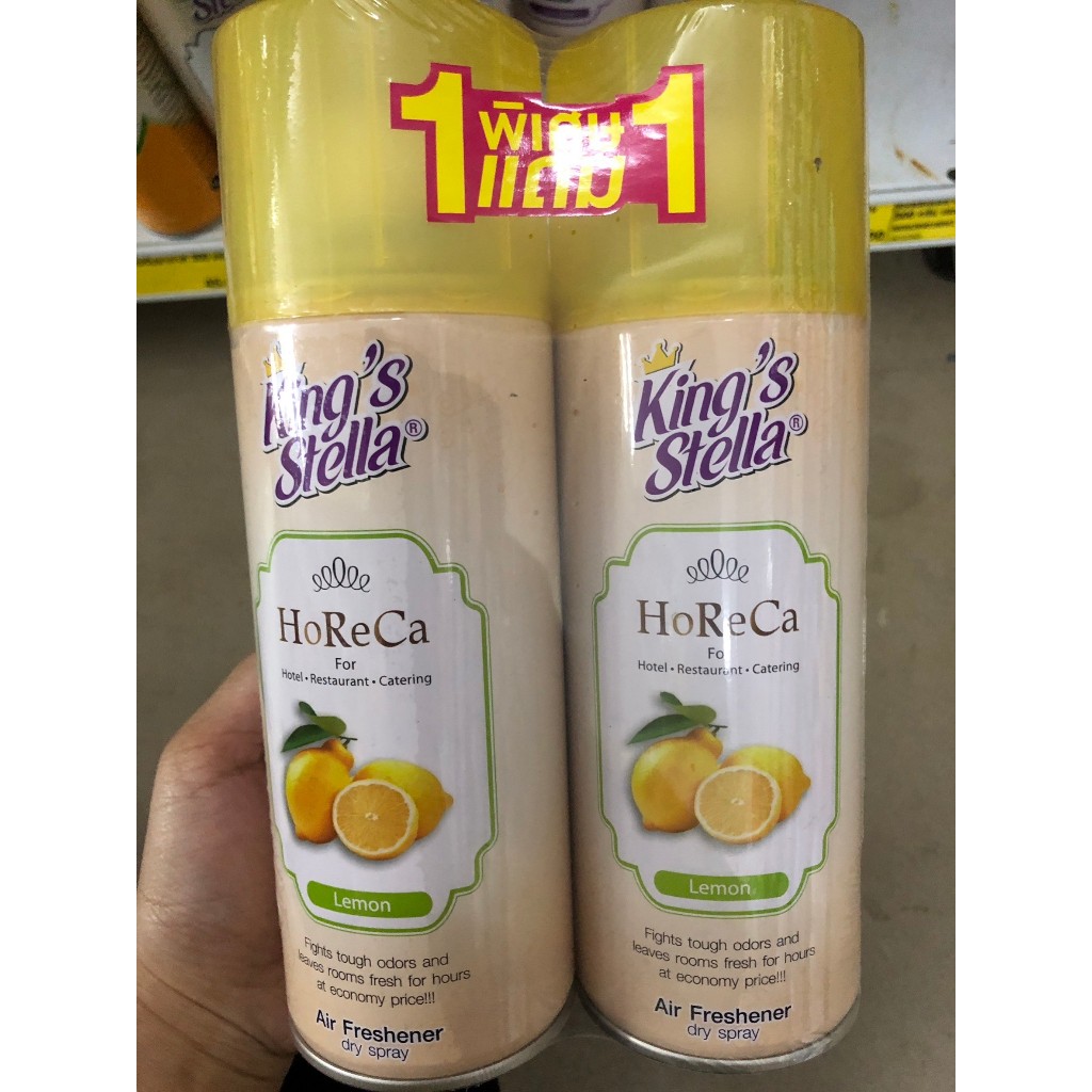 1แถม1 King’s Stella  HORECA 300ml สเปรย์ปรับอากาศ สเปรย์หอมปรับอากาศ ขจัดกลิ่นอับ
