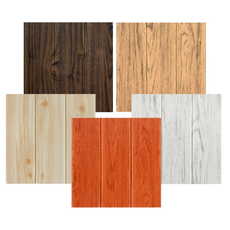 🔥wallpaper3d 70*77cm สติ๊กเกอร์ติดผนัง แผ่นใหญ่ ลายไม้ ลายการ์ตูน ลายอิฐ วอลเปเปอร์ติดผนัง มีกาวในตัว ตกแต่งห้อง กันน้ำ - รูปที่ 7