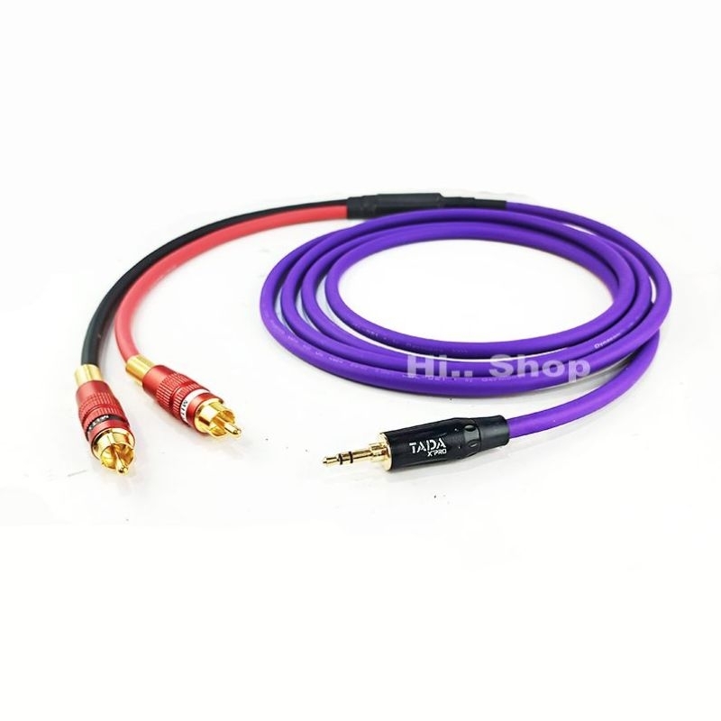 สายAUX3.5mm to RCA L/R สายDynacom แจ็ค TADA /MITSUMI