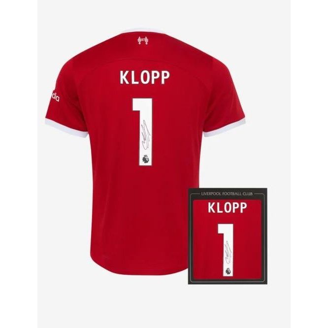 เสื้อ LFC Official 2023/24 พร้อมลายเซ็น Jurgen Klopp