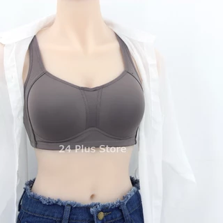 🌼👙 Anny W777 เสื้อในไร้โครงเก็บทรงสวยคัพ C-D บราสำหรับสาวอวบ 3 ตะขอ ปรับได้ 3 ระดับ 🌼👙