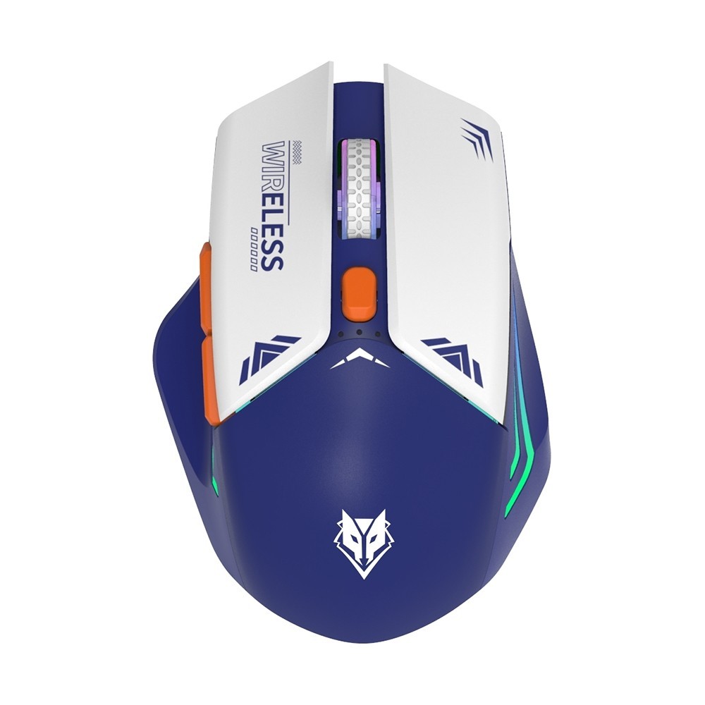 NUBWO MULTI MODE(2.4G/BT5.2)MOUSE รุ่น NM104W เมาส์ไร้สาย ไร้เสียงคลิก รับประกัน 1 ปี รูปที่ 2