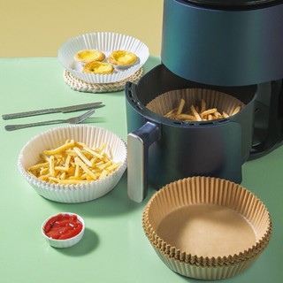 กระดาษรองหม้อทอด [แพ็ค 25/50ชิ้น] แบบใช้แล้วทิ้ง กระดาษรองอบ…