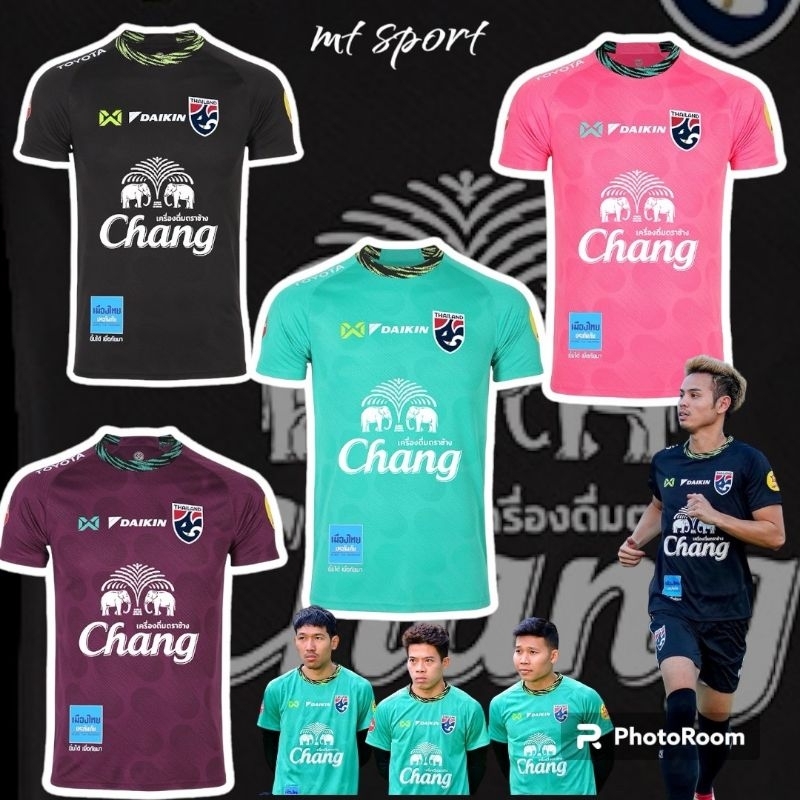 เสื้อซ้อมทีมชาติไทย 2024  WA-234Fbacl01 (เสื้อแบรนด์แท้ ไม่ใช่งานเกรดพิมพ์ลายหรืองานจีน )