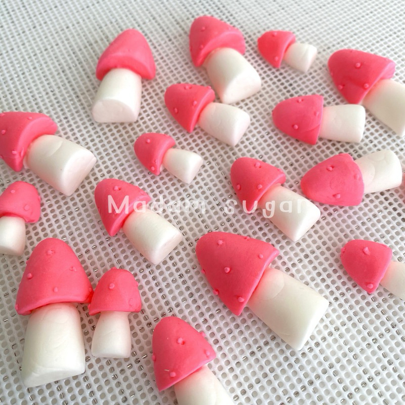 New!! Madame Sugar: น้ำตาลกัมเพสแต่งเค้ก ”เห็ด“ 🍄 : มาดามซูการ์