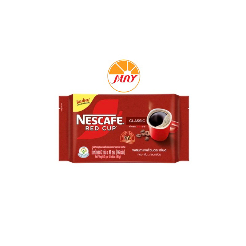 เนสกาแฟเรดคัพ 2กรัมx48ซอง#เนสกาแฟ *สินค้าในภาพสำหรับตัวอย่างในการเลือกขนาด