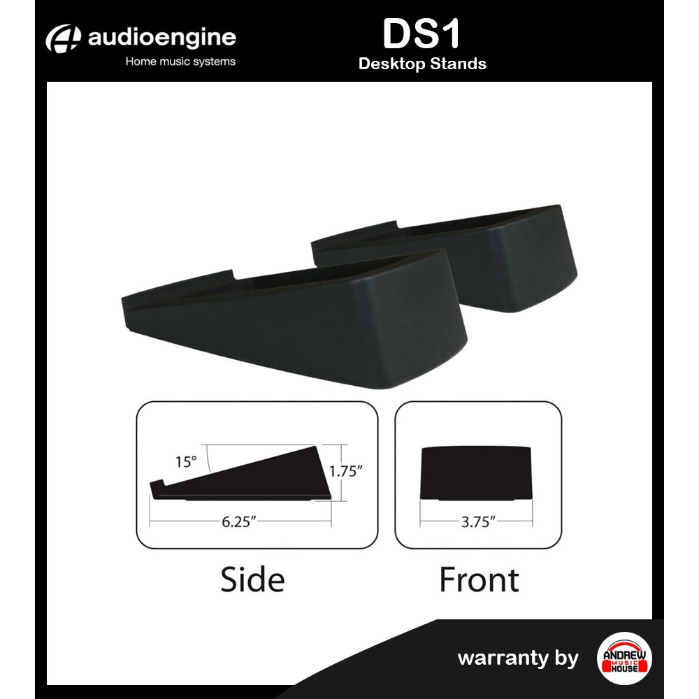 ขารองลำโพง Audioengine DS1 Desktop Stands For Audioengine A2, A2+ and Small Speakers (1คู่)