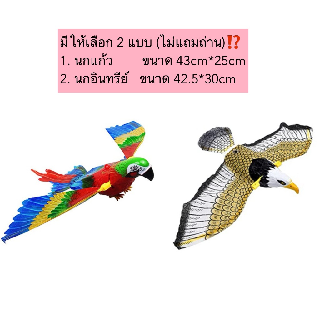 AL-813 เหยี่ยวของเล่นแมว แมวไล่นก มีเสียง ตามีไฟ รูปที่ 2