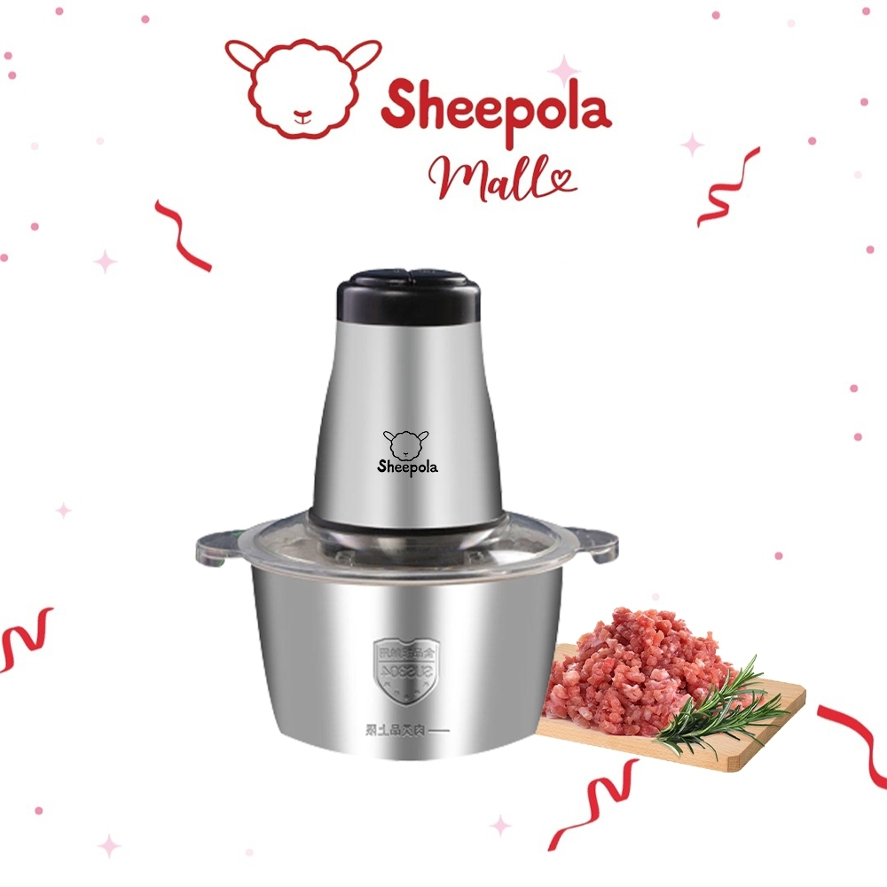 SHEEPOLA เครื่องบดอเนกประสงค์ สามารถทำได้หลากหลาย ความจุ2ลิตร สแตนเลส304 สินค้า