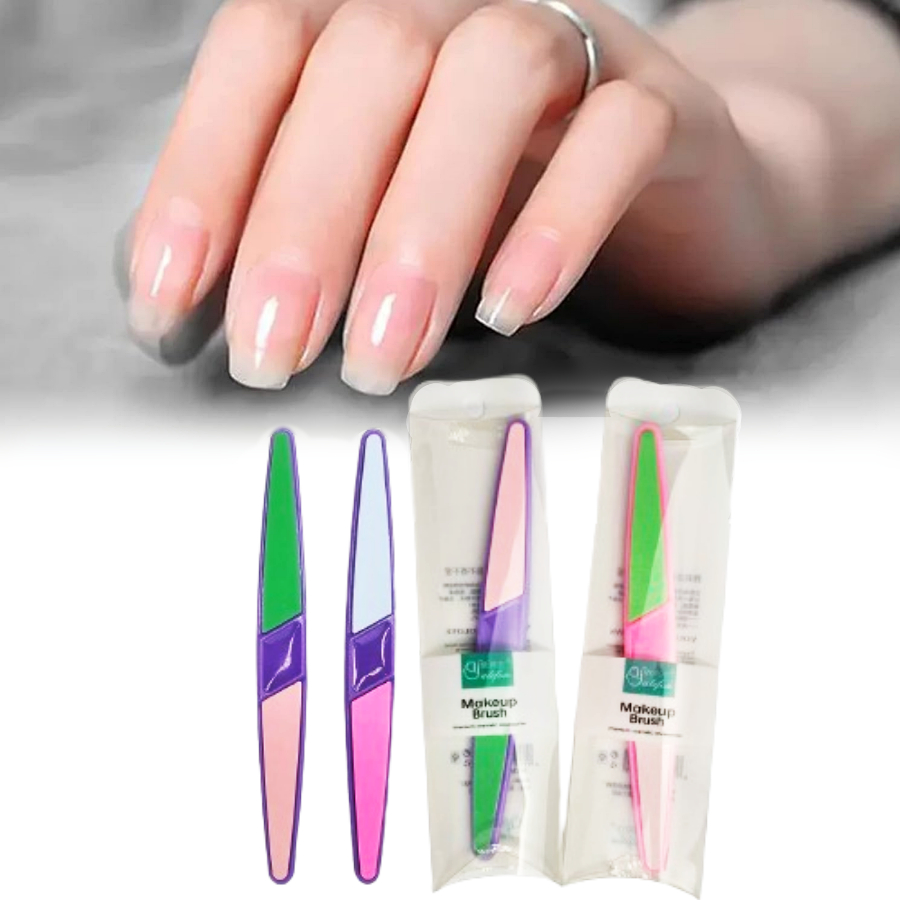 ตะไบขัดเล็บ แบบ4ด้าน ตะไบบัพ อุปกรณ์แต่งเล็บ 4 Way Nail Buffer ช่วยขัดเล็บให้ดูเงางาม สุขภาพดี