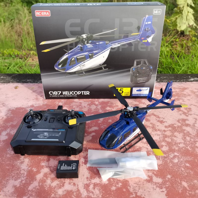 เฮลิคอปเตอร์ RC ERA C187 4CH EC135 RC Helicopter (RTF สินค้าชุดพร้อมเล่น)
