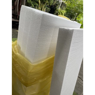 โฟมหนา 4 นิ้ว ขนาด 60 x 120 cm ราคา 200 บาท/แผ่น หนาแน่น 0.65 ปอนด์