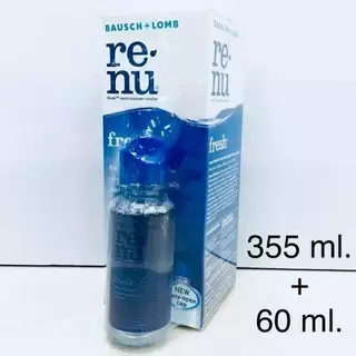 Renu น้ำยาล้างคอนแทคเลนส์ แช่คอนแทคเลนส์ 60ml 120ml 355ml