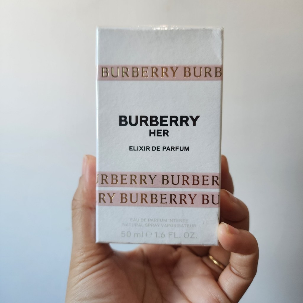 Burberry Her Elixir EDP Intense 50ml กล่องซีล