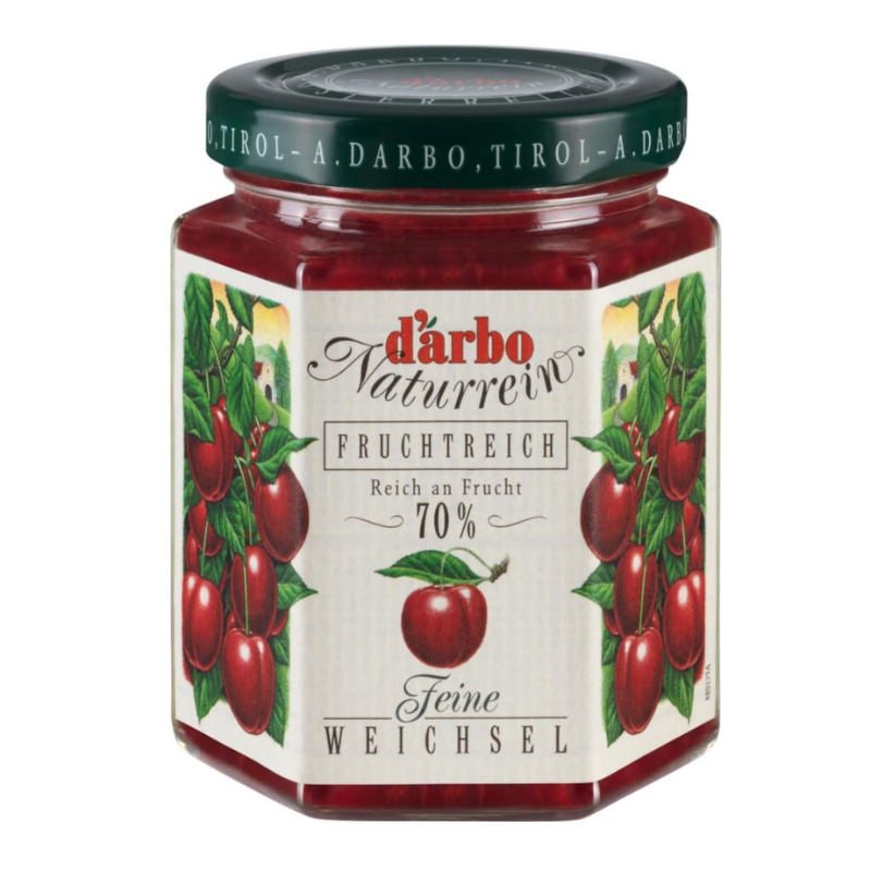 ดาร์โบ แยมเชอร์รี่เปรี้ยว 200 กรัม - Sour Cherry Jam 200g d'Arbo brand