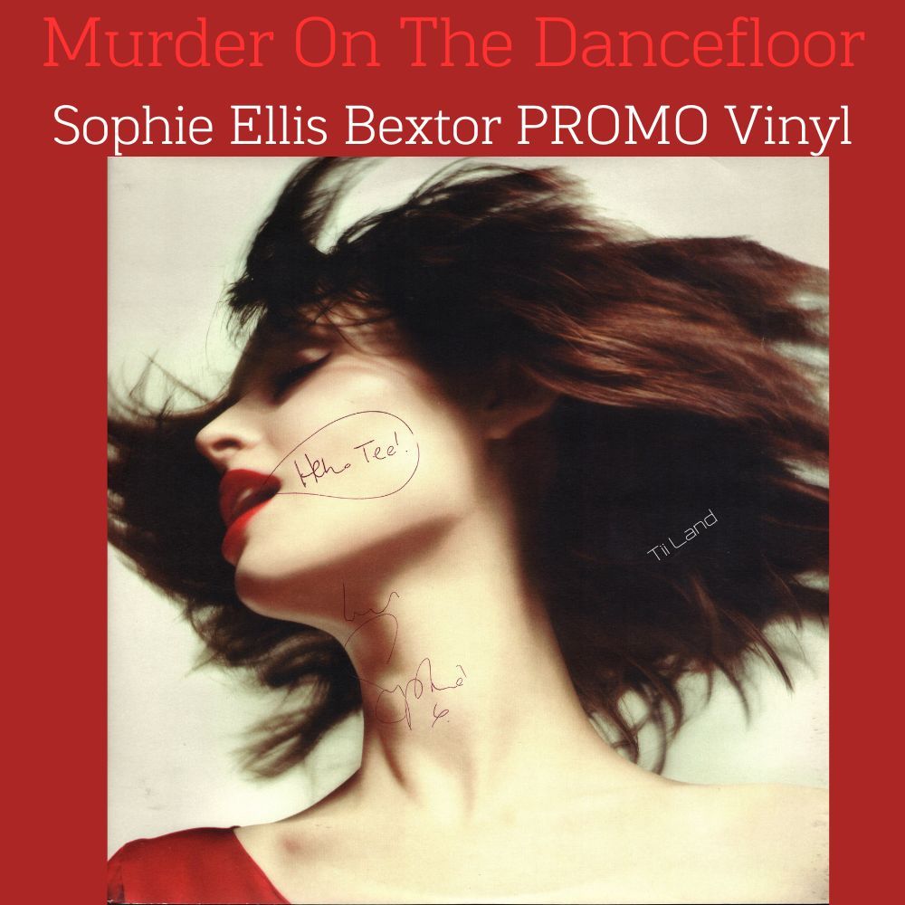 แผ่นเสียง Sophie Ellis-Bextor-Murder On The Dancefloor (แผ่นสีดำ) (แผ่นใหม่ SS /ปกมีลายเซ็นต์) 2001