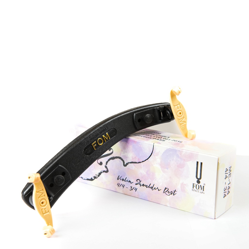 ที่รองไหล่ไวโอลิน FOM Violin Shoulder Rest รุ่น ME-144 ยางรองนุ่ม ราคาประหยัด เหมาะสำหรับนร.และผู้เริ่มต้น