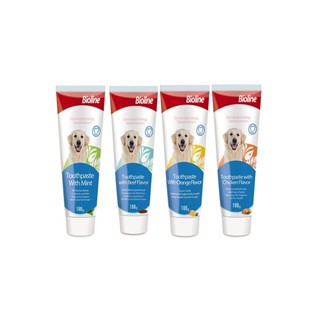 Bioline ยาสีฟันสำหรับสุนัข ลดการเกิดคราบพลัค การสะสมหินปูน ย…