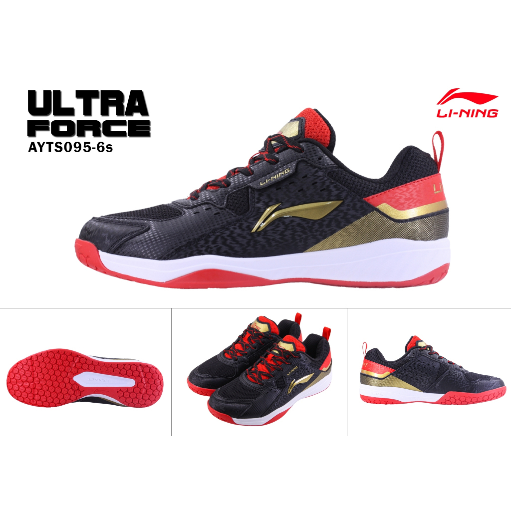 รองเท้าแบดมินตัน Li Ning badminton Shoe : ULTRA FORCE  AYTS095-6