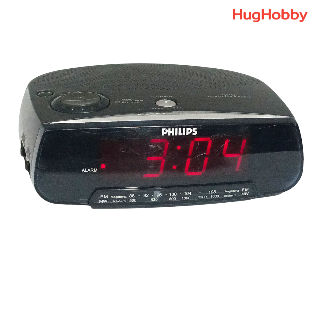 [มือ2] วิทยุนาฬิกาปลุก Philips AJ3120/00 FM/AM Clock Radio