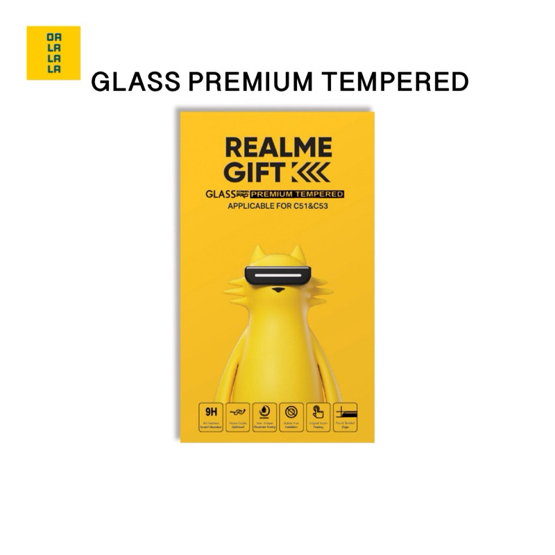 Realme ฟิล์มกระจก C51 C53 ของแบรนด์แท้