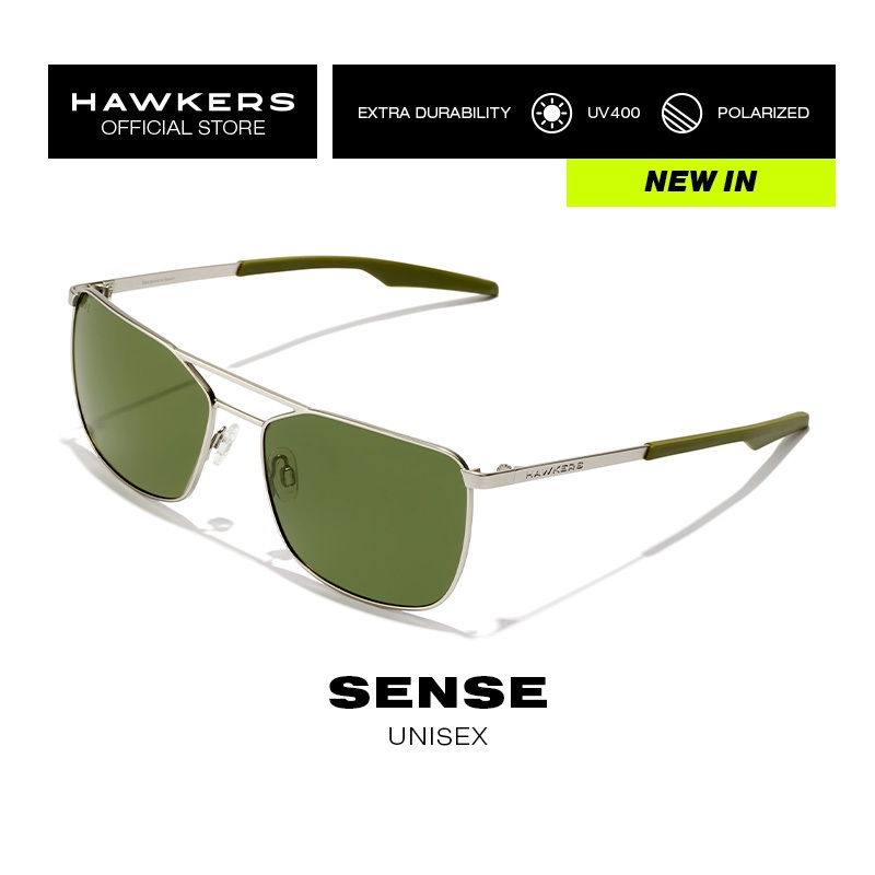HAWKERS Polarized Sense แว่นกันแดดสำหรับทั้งชายและหญิง ยูนิเซ็กซ์ ผลิตภัณฑ์อย่างเป็นทางการได้รับการออกแบบในสเปน.