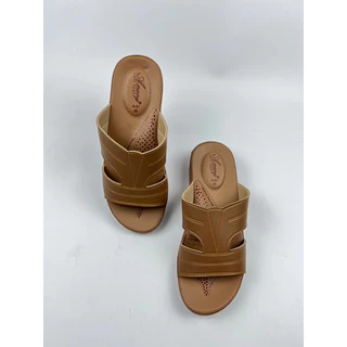 A-01 รองเท้าเพื่อสุขภาพ เท้าอวบเท้าใหญ่ใส่ได้ สามมารถปรับตามหน้าเท้าได้ รองเท้าแตะเพื่อสุขภาพ ลดแรงกระแทก มีปุ่มนวดเท้า