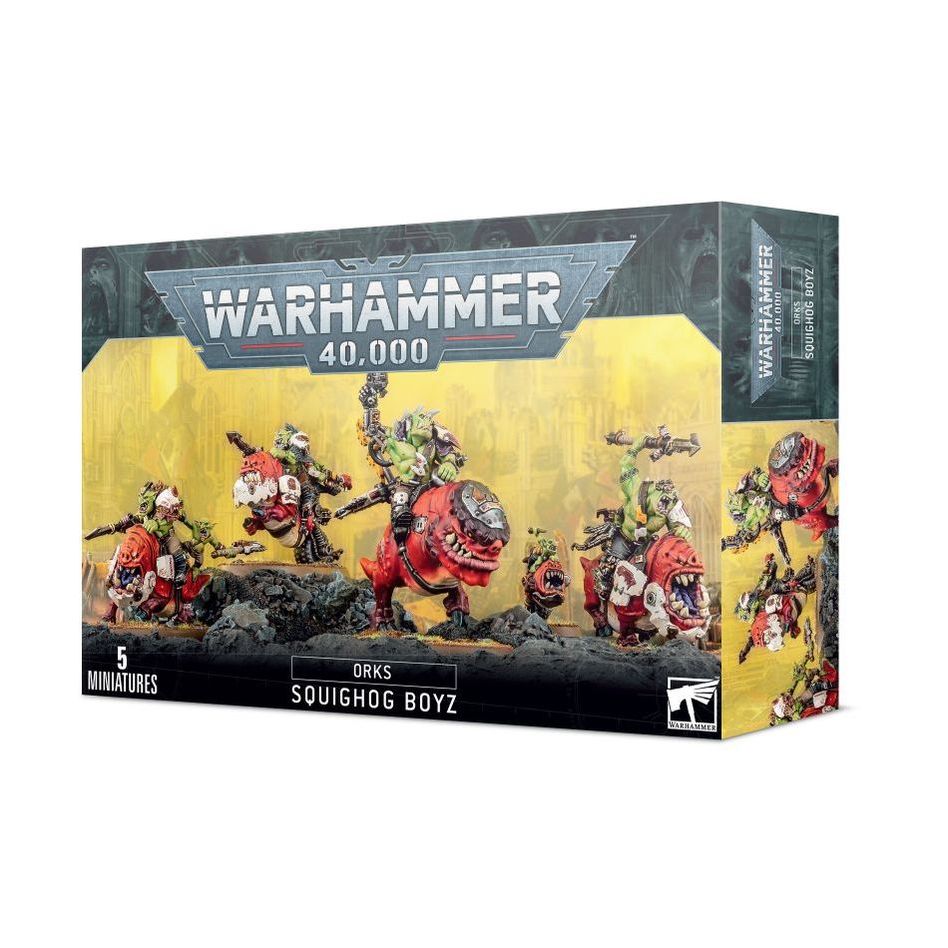 Warhammer 40K ORK : Squighog Boyz
