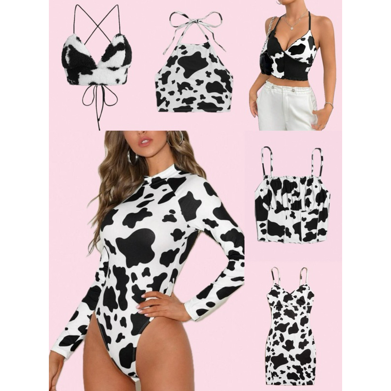🐮เสื้อผ้าพิมพ์ลายวัว🐮 (สินค้าพรีออเดอร์รอของ 7-10 วัน)