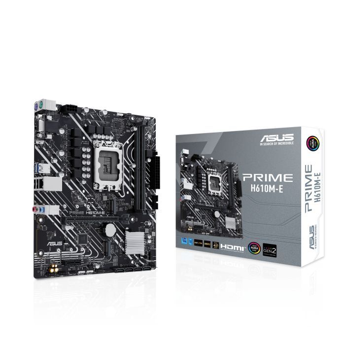 MAINBOARD (เมนบอร์ด) ASUS PRIME H610M-E DDR5 dual M.2 slots - 3 Years