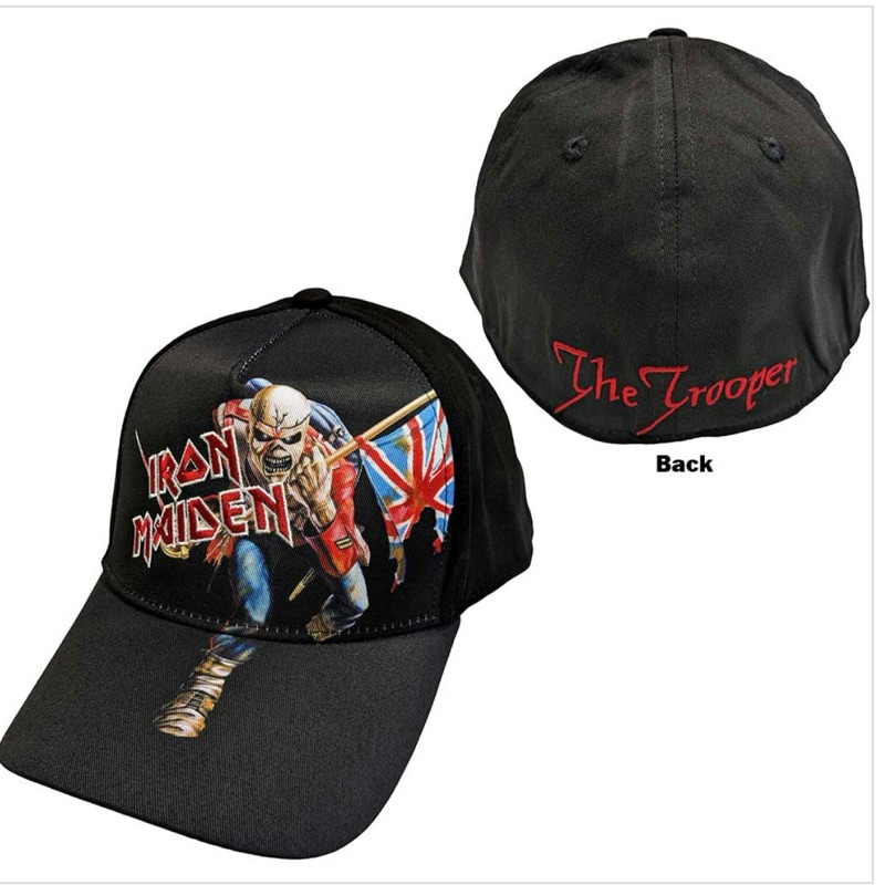 หมวกวง Iron Maiden ลาย THE TROOPER ลิขสิทธิ์แท้100% นำเข้าจาก UK
