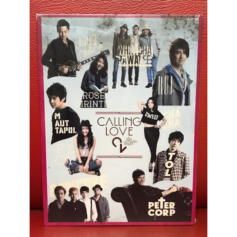 CD,ซีดีเพลงไทย CALLING LOVE 2 แผ่นแท้ มาสเตอร์ มือ 1