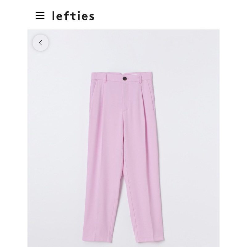 Lefties SMART TROUSERS (Pale Lilac)