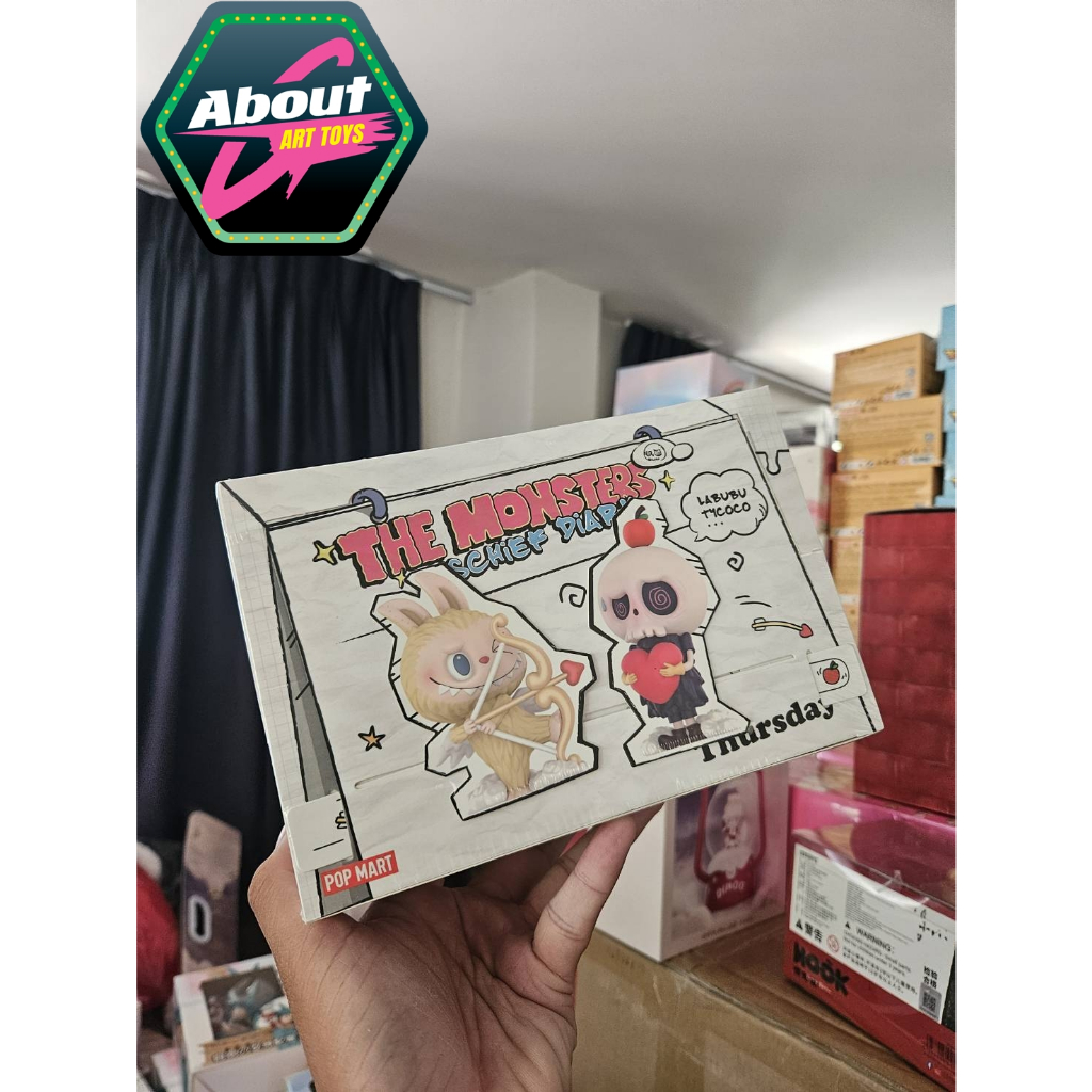 พร้อมส่ง Labubu & Tycoco The Monsters Mischief Diary Series Figures ของแท้ By Popmart