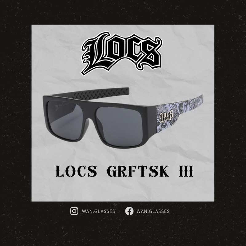 locs grftsk III แว่นตากันแดด